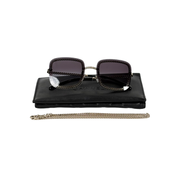Chanel Metal Removable Chain Sunglasses